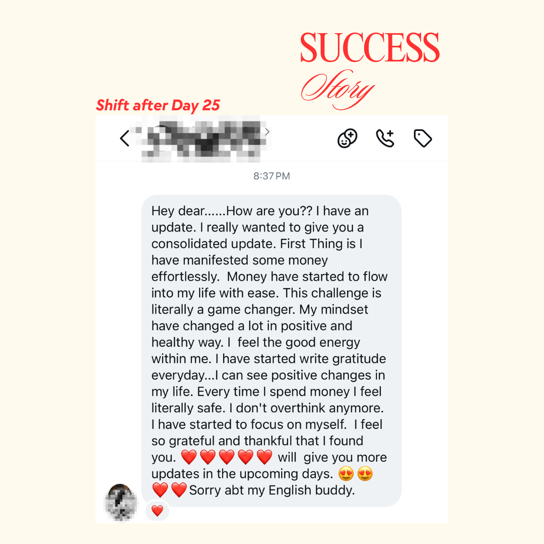 30-Day Money Mindset Shift Challenge💸